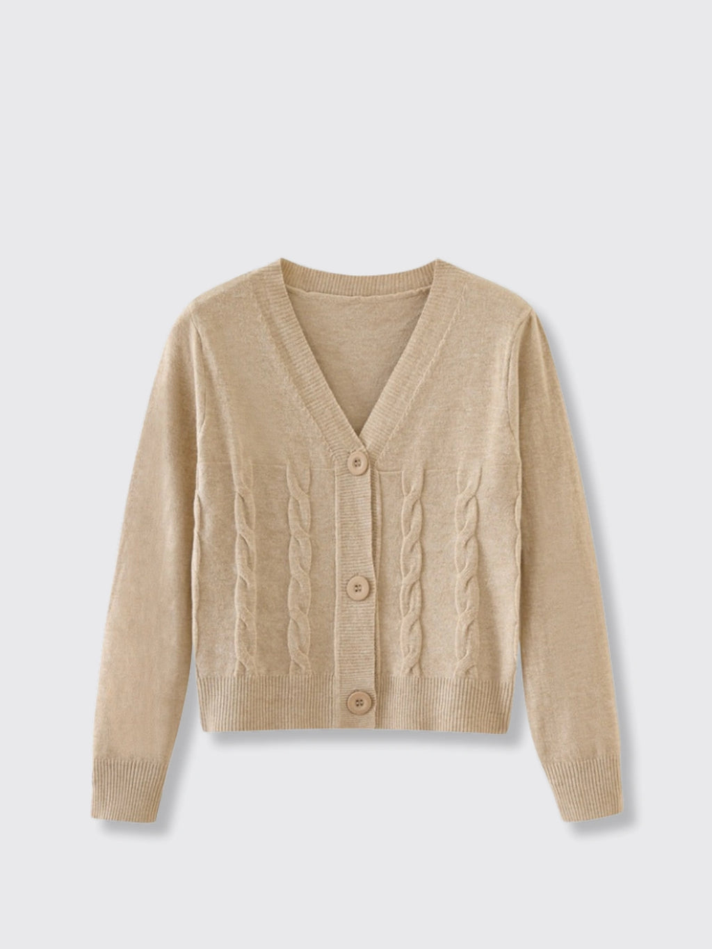 Versatile Casual Shirt Loose Camel L