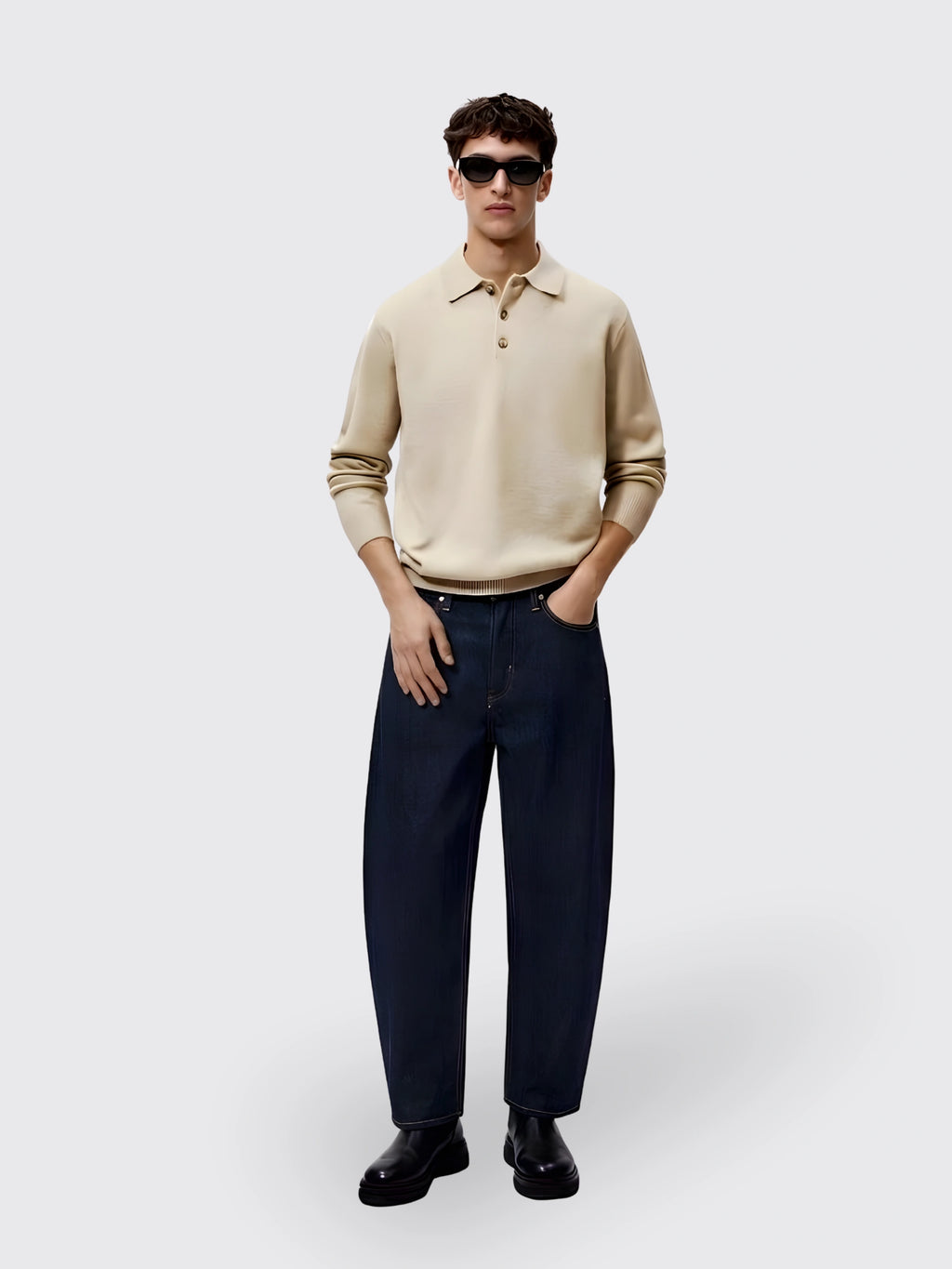 Casual Pants Thickened Long Pants Men