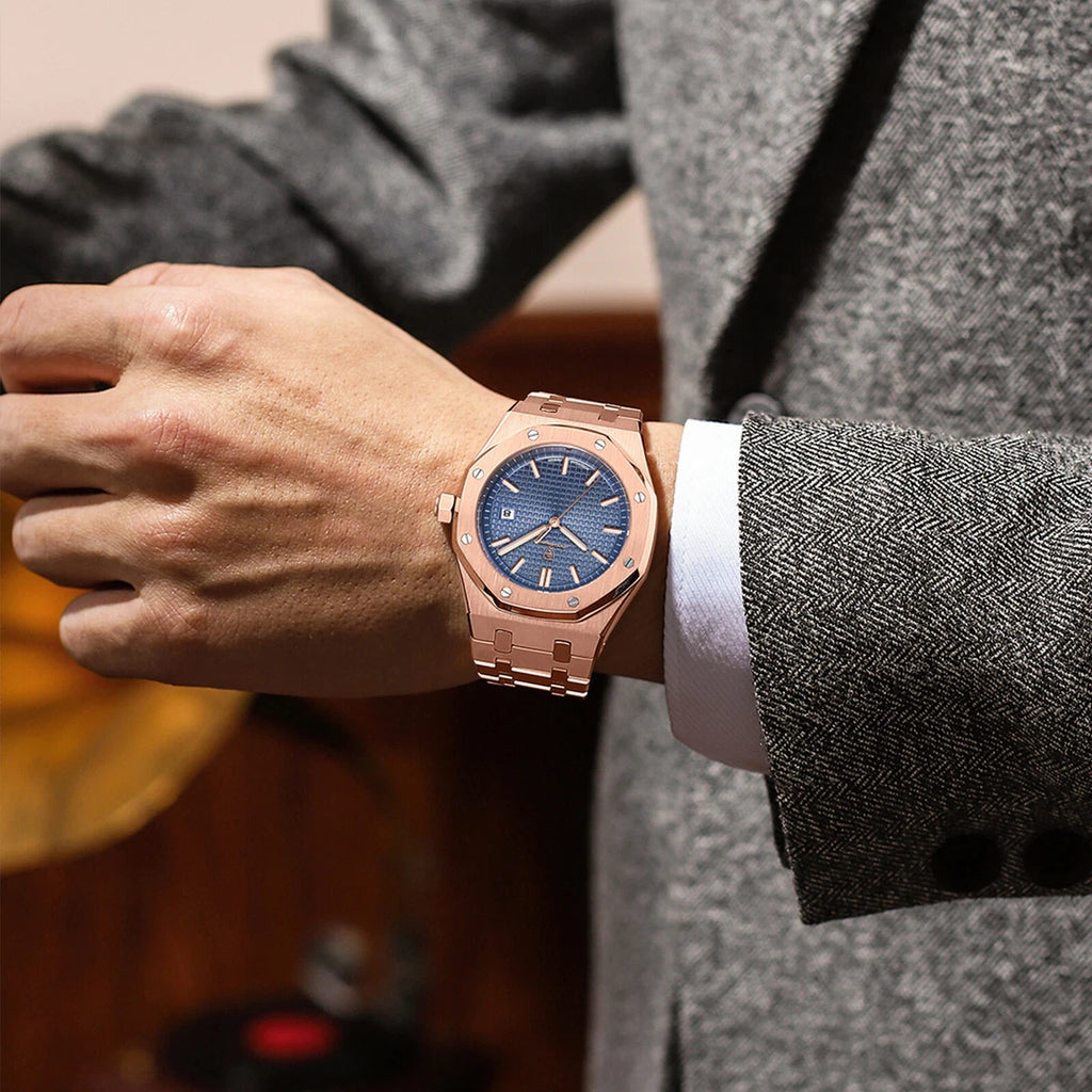 Poedagar Waterproof Calendar Watch