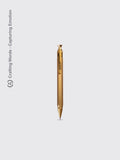 Retro Pure Copper Bolt Type Metal Tactical Pen Press Six Ling Brass Pen
