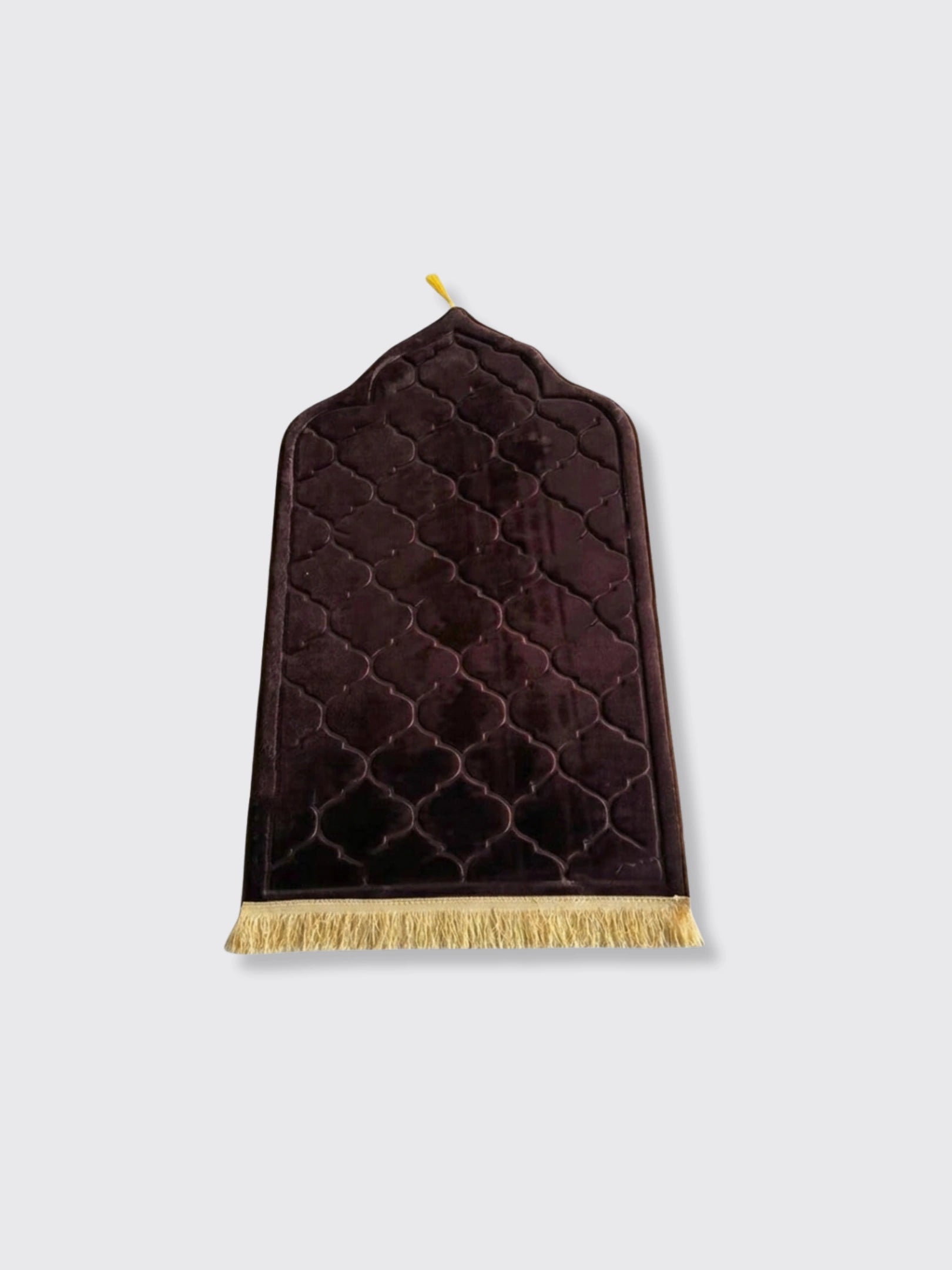 Irregular Worship Mat Black coffee 65x110cm
