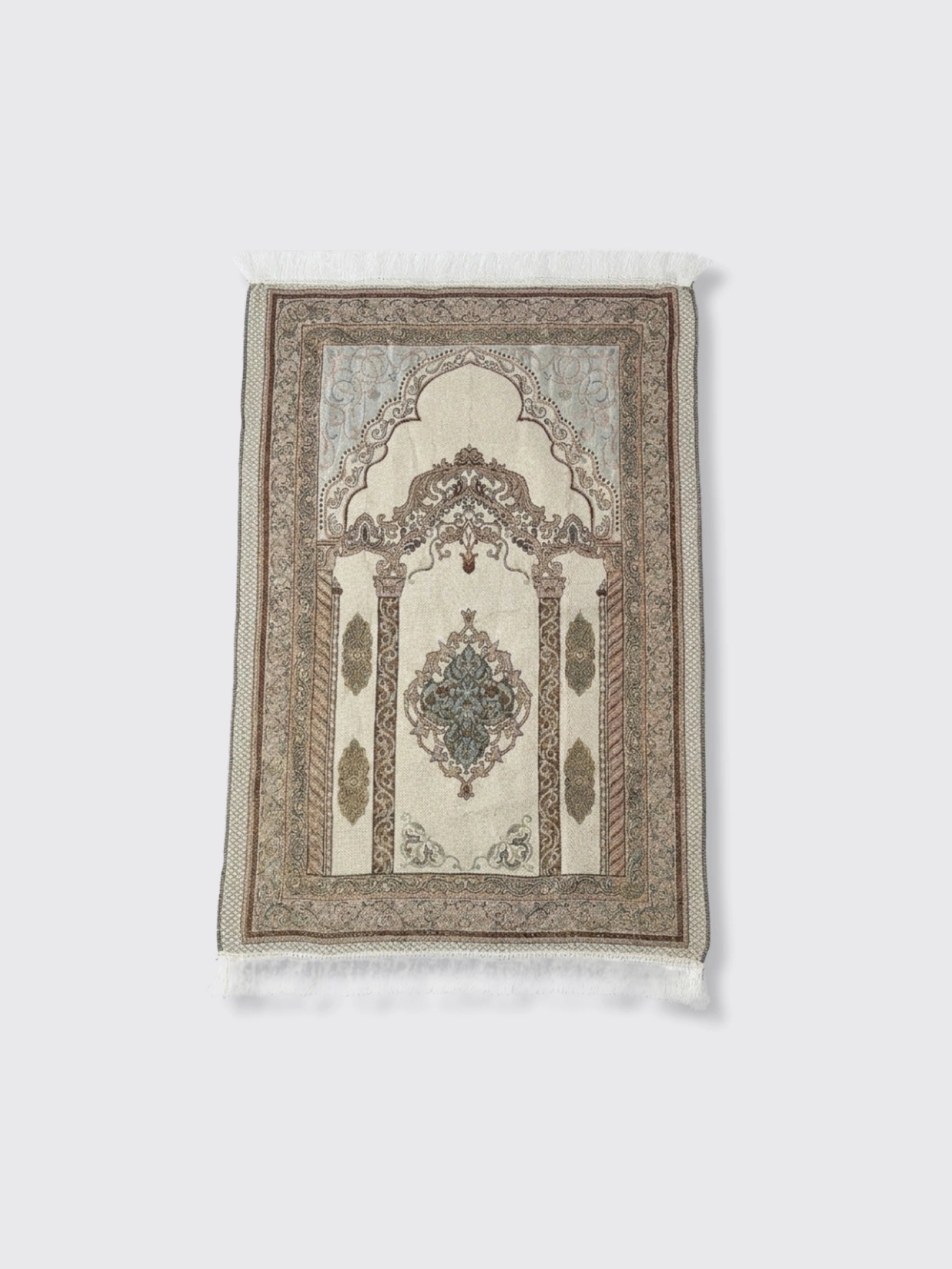 Light style Muslim worship blanket Grey 110cmX70cm