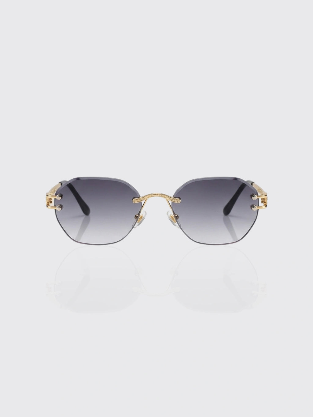 Trimming Sunglasses Ocean Lens Glasses Gradient Gray