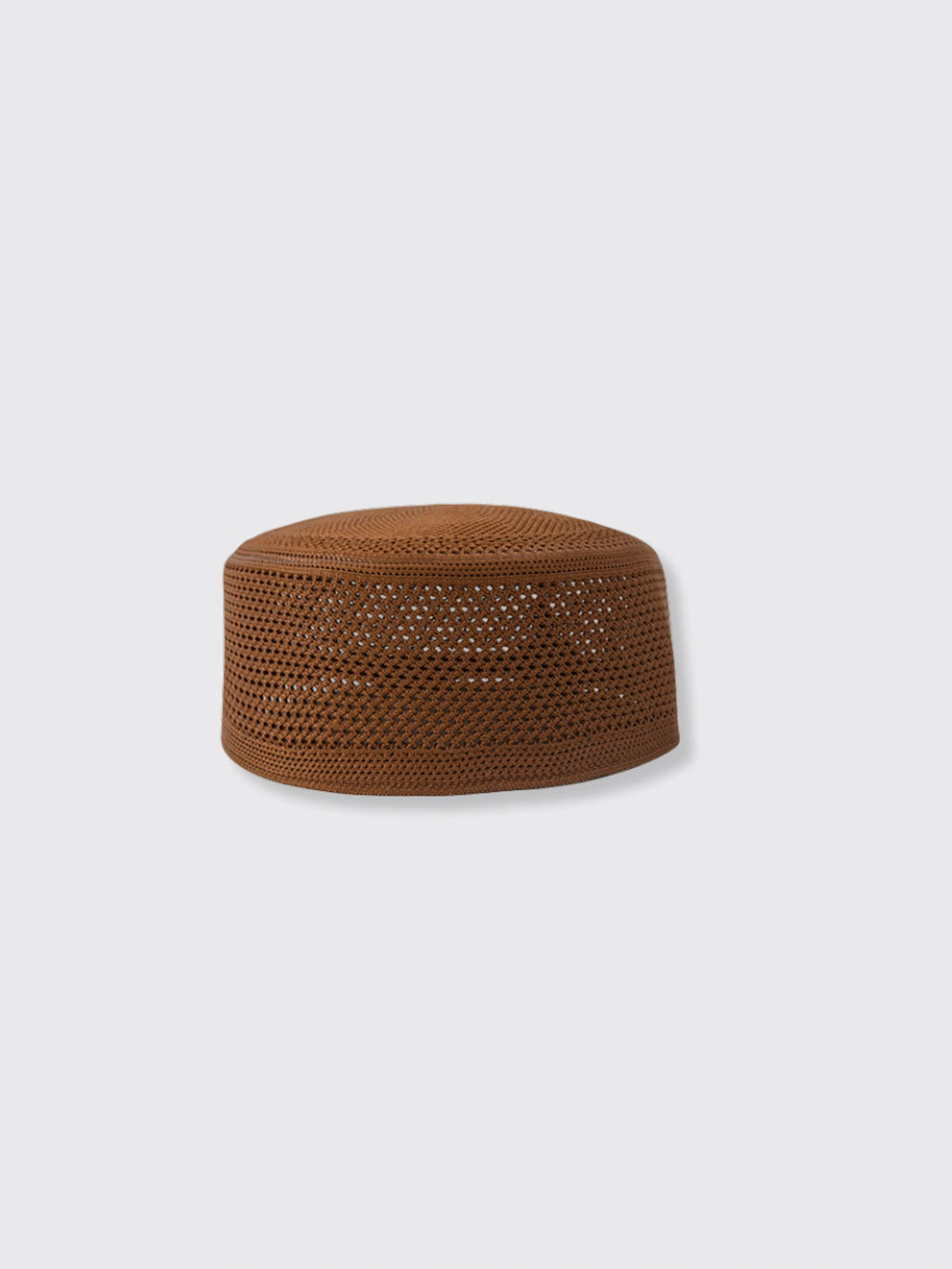 Muslim Ethnic Worship Cap Brown L