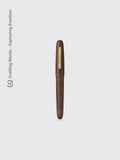 Wooden Pole Rotating Cap Of A Pen