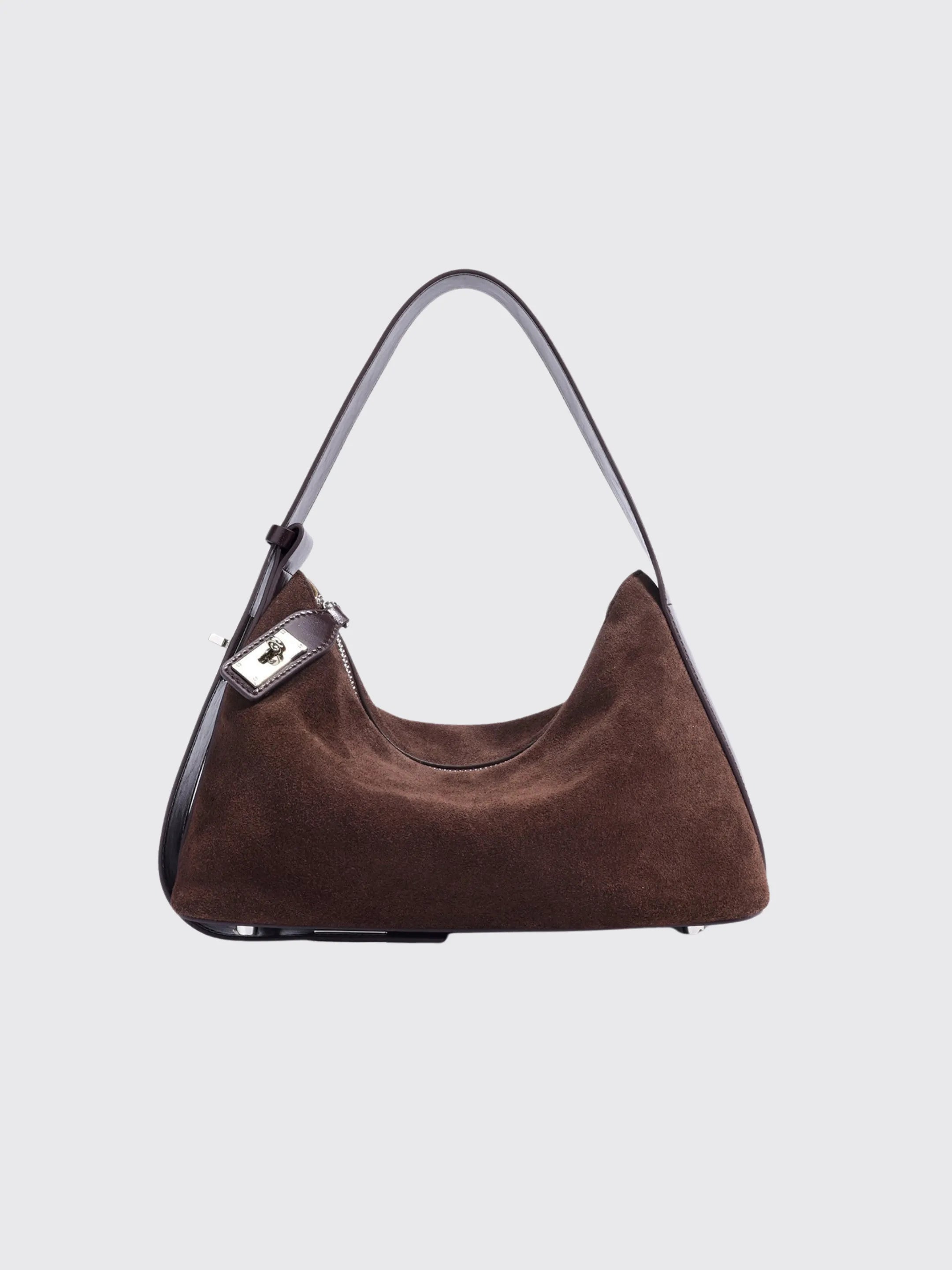 Retro-chic Soft Crescent-shaped Dumpling Bag