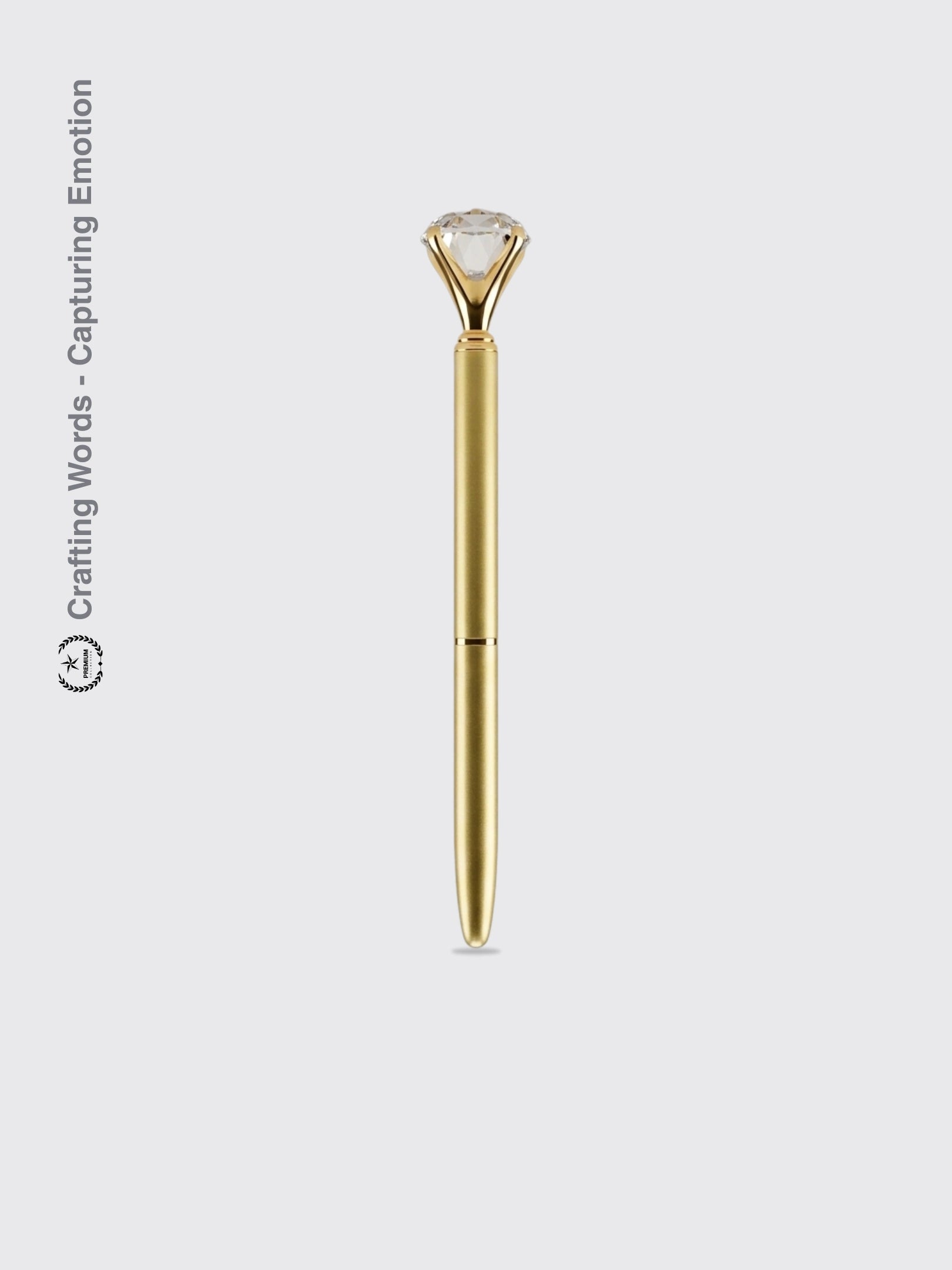 Metal Ballpoint Pen Tyrant Gold Big drill pen 1.0