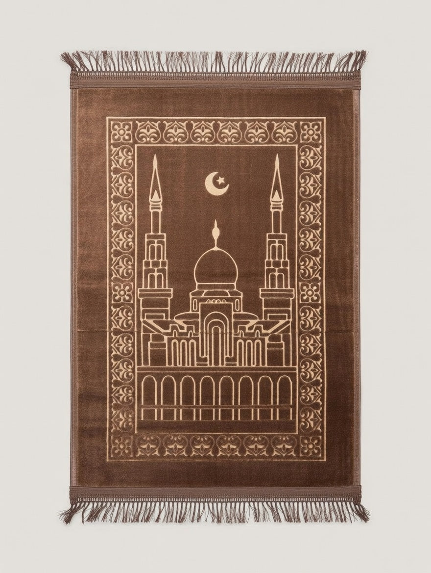 Flannel Worship Blanket Prayer Blanket Muslim Carpet D