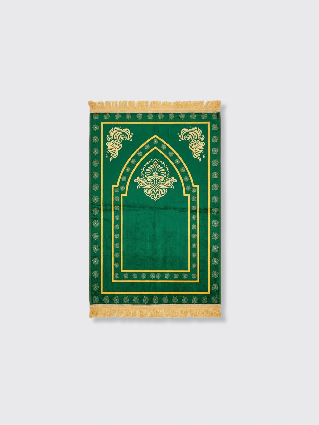 Extra Thick 8cm Worship Carpet Dark Jade 70X110cm