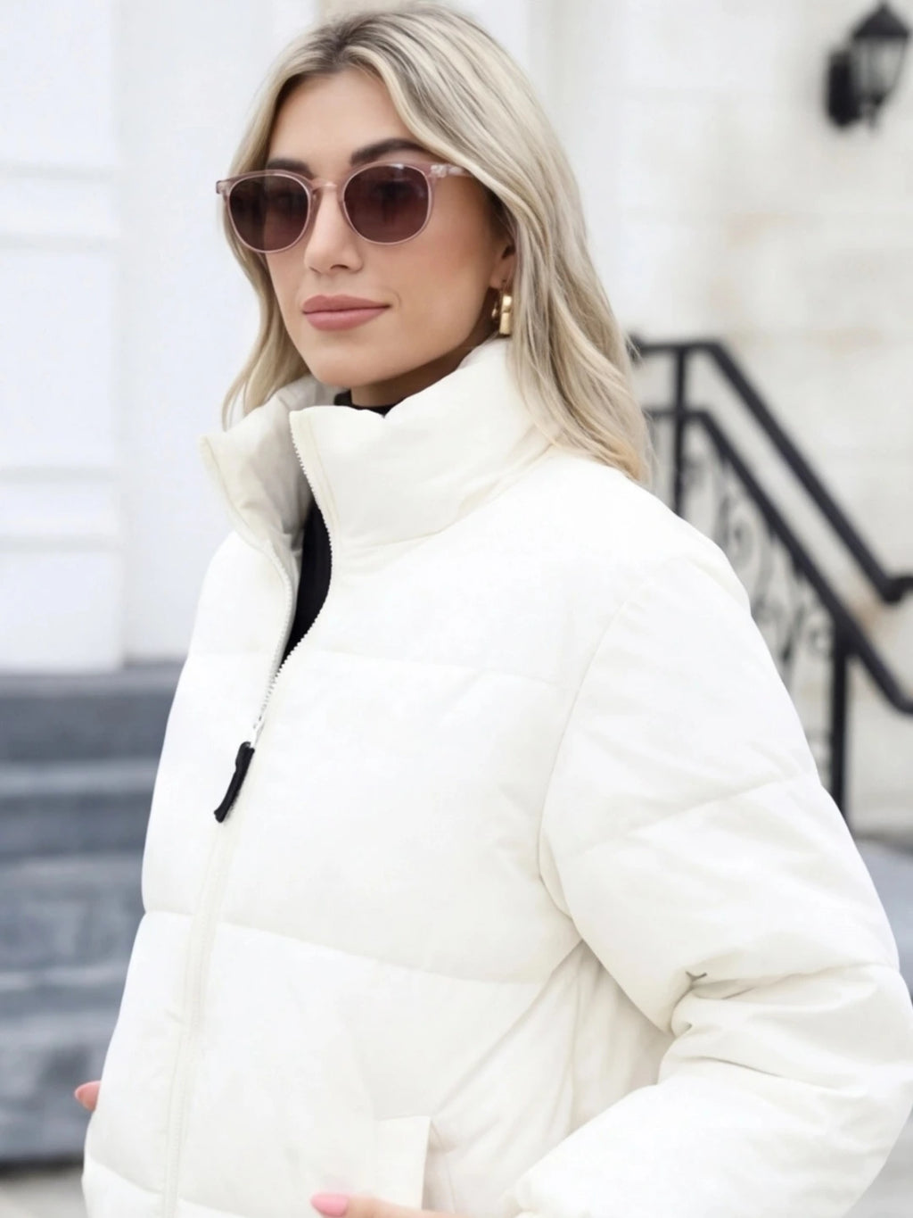 Casual Windproof Down Cotton Coat