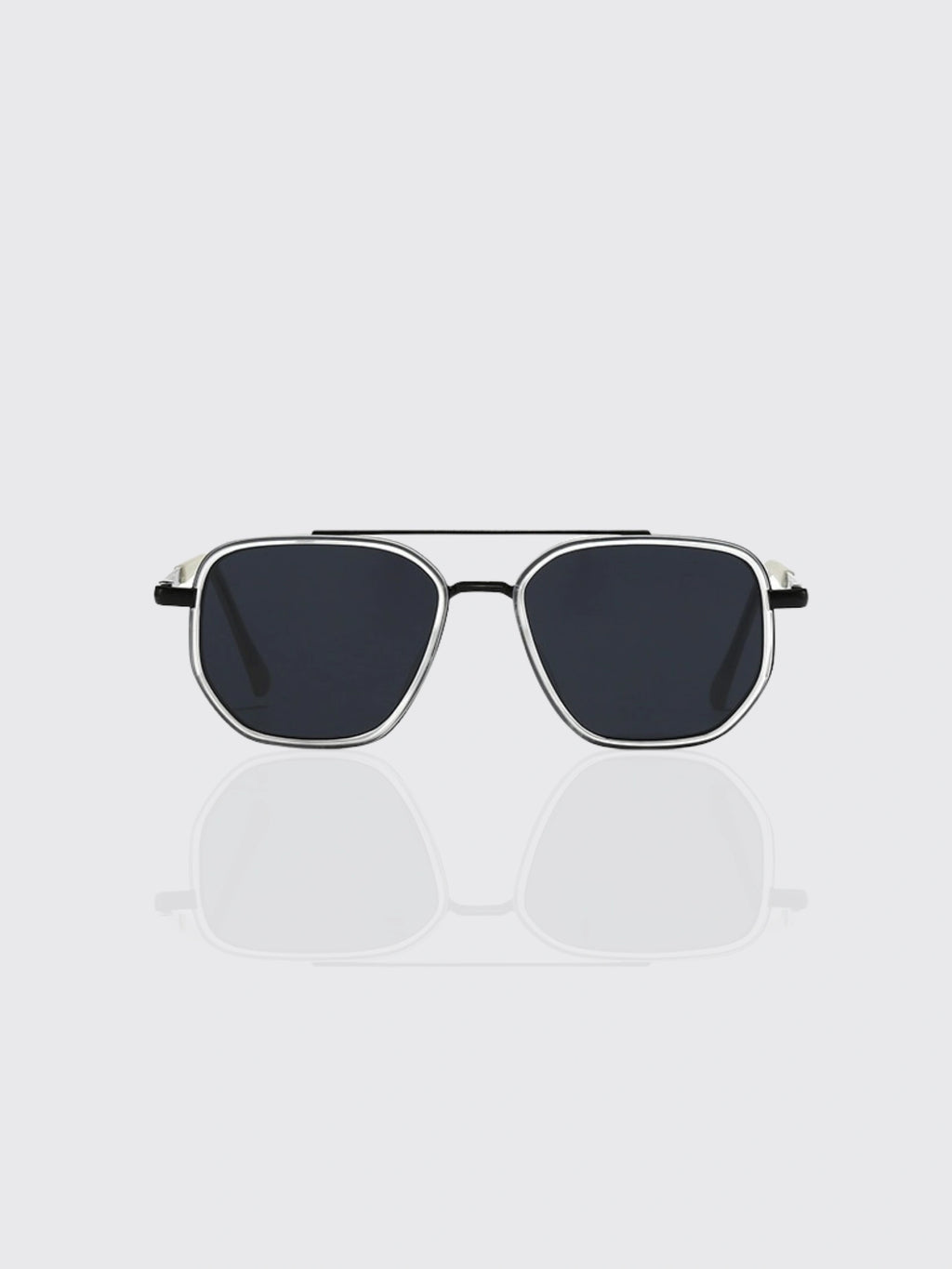 New UV-Protective Chanel-Style Metal Sunglasses For Men