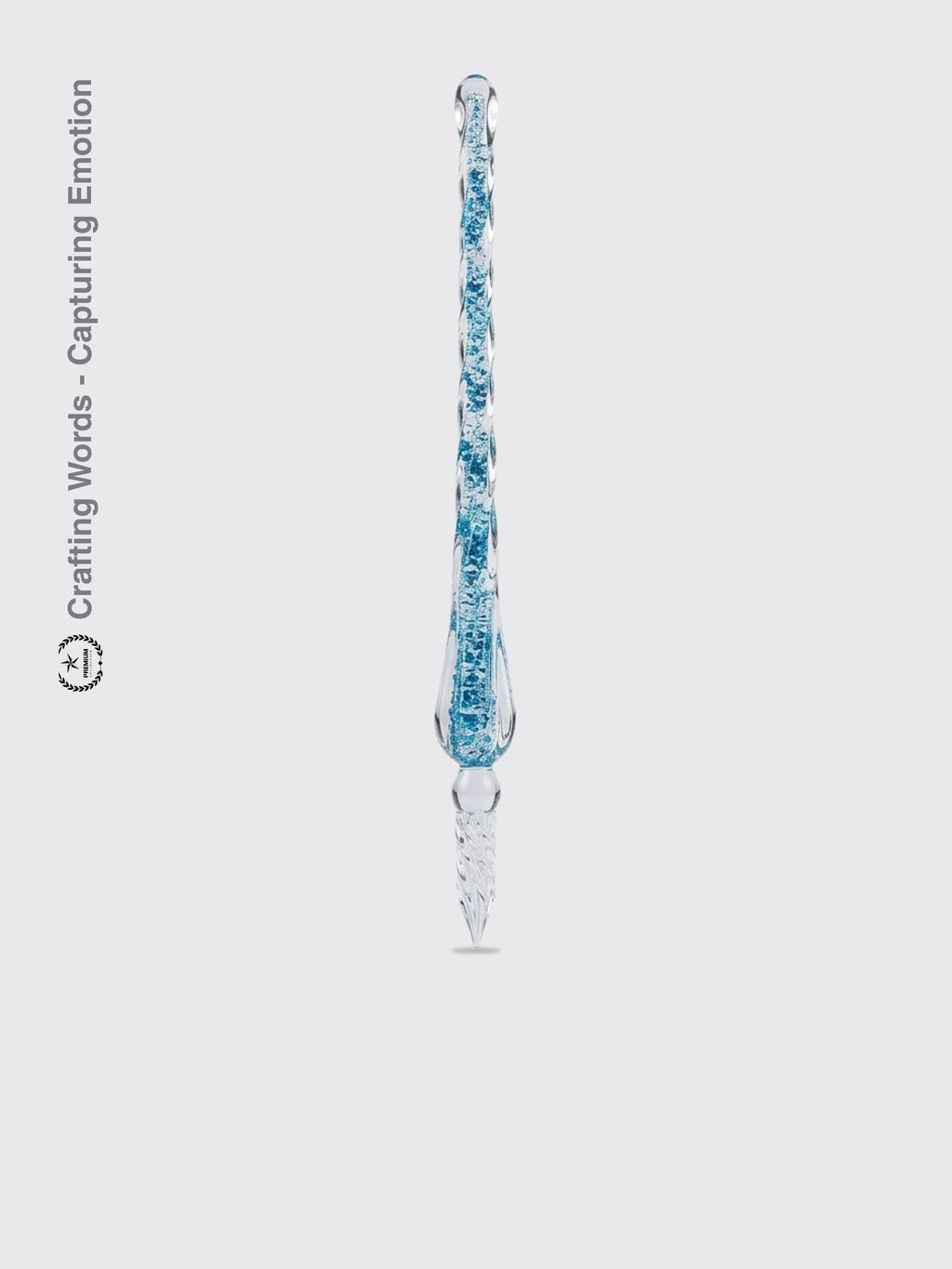 Creativity Luminous Glass Pen Light Blue