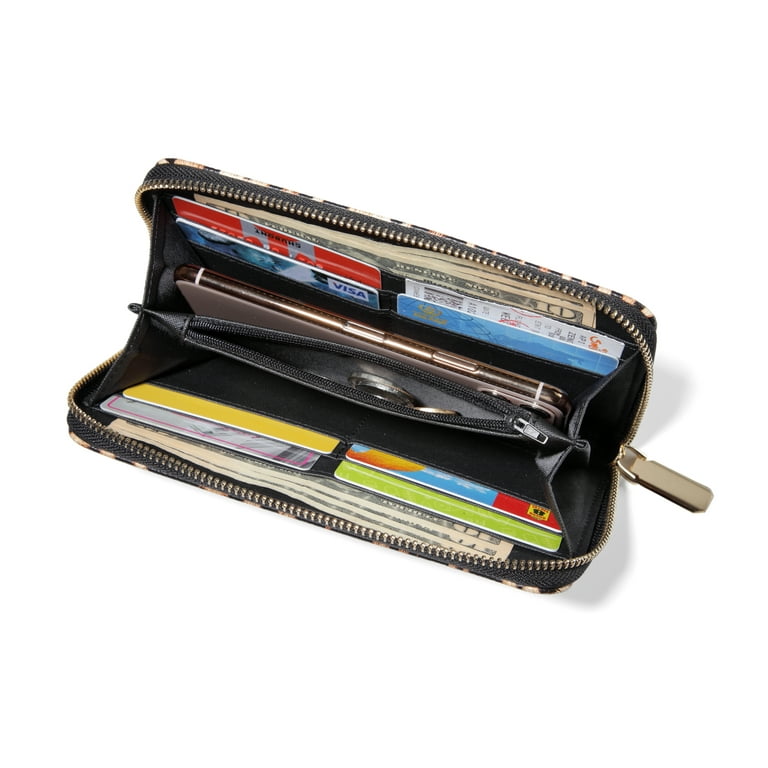 Long Zipper Women Wallet